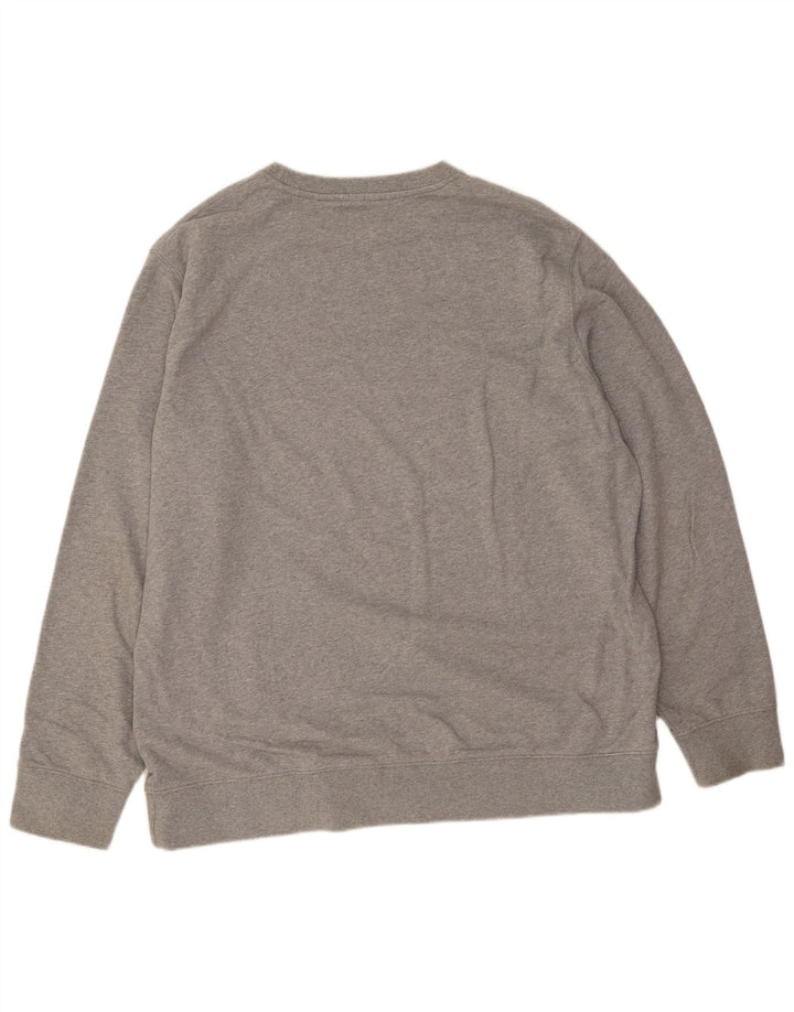 Levi's Hombre Standard Sudadera Jumper XL Gris Algodón