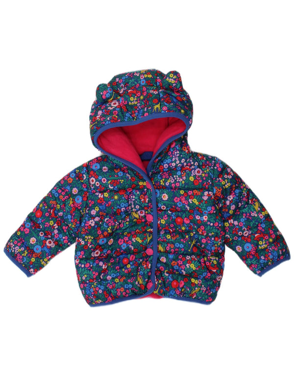 JOULES Chaqueta acolchada con capucha para bebé niña 3-6 meses Multicolor Floral