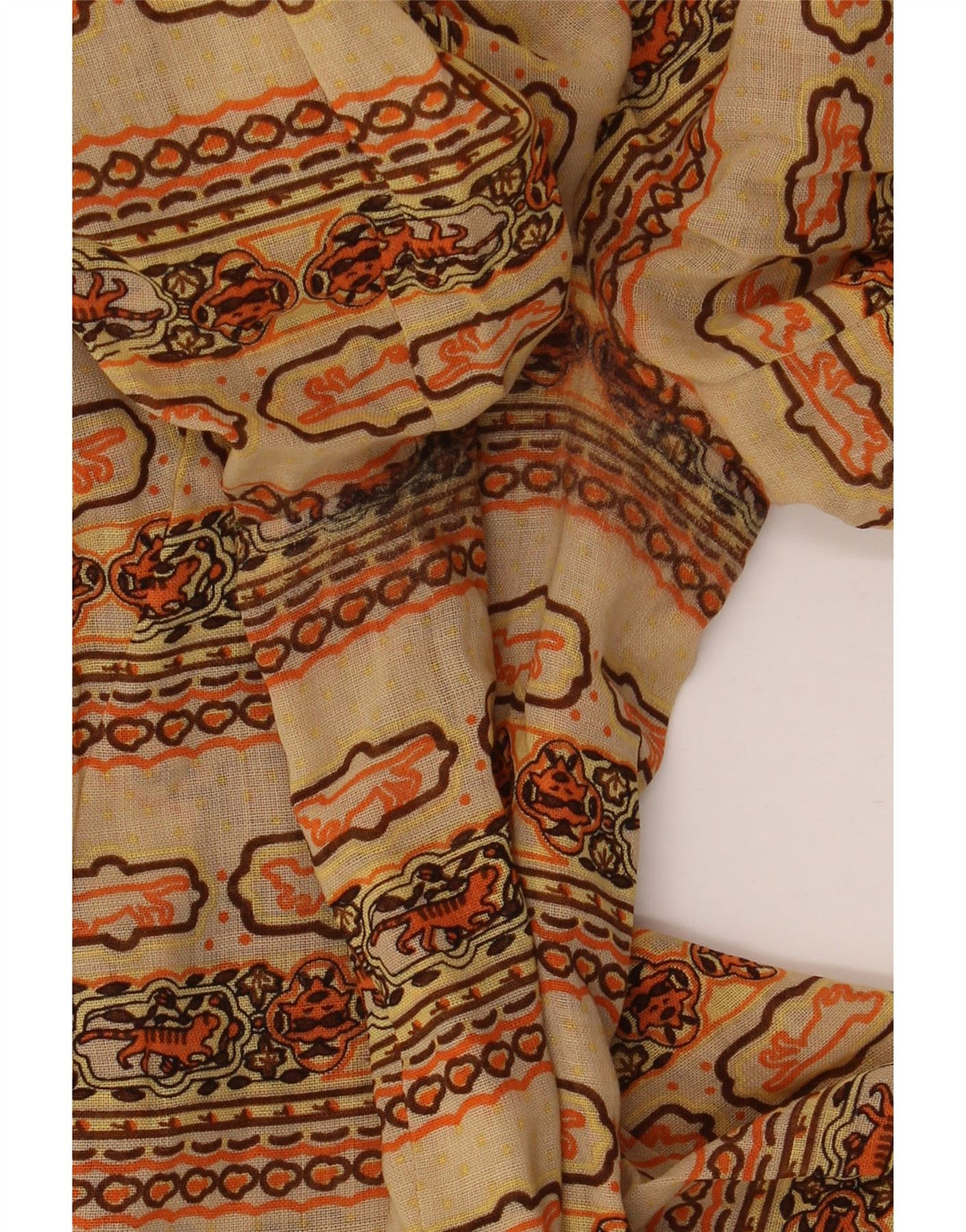 Vintage mujer A-Line vestido Reino Unido 12 medio multicolor Fair Isle