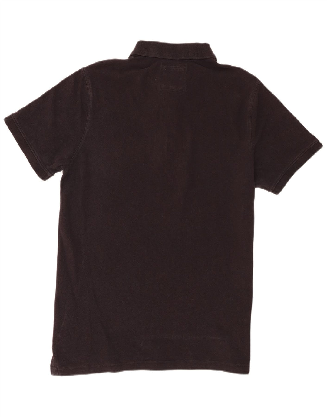 Crew Clothing Polo para hombre de algodón negro grande