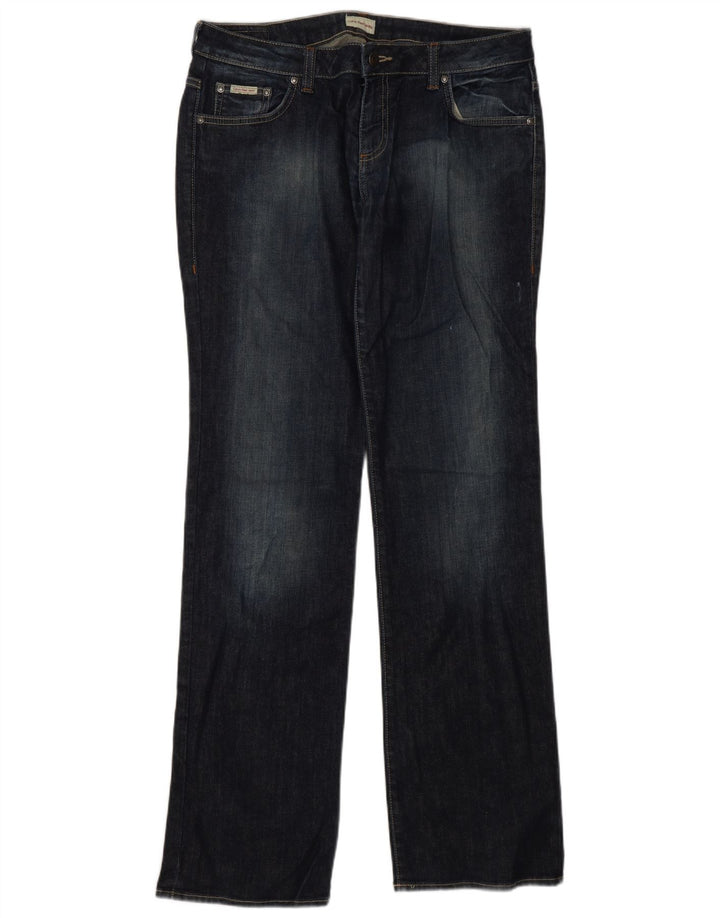 Calvin Klein Jeans Bootcut para Mujer W32 L34 Algodón Azul Marino