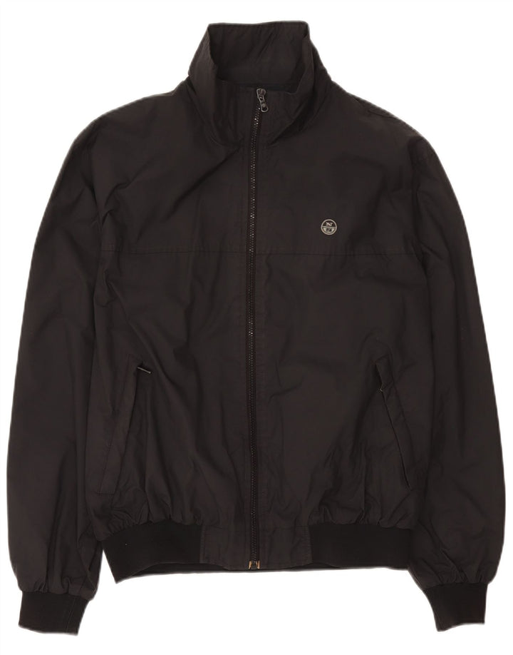 North Sails Chaqueta Bomber para Hombre Reino Unido 40 Grande Gris