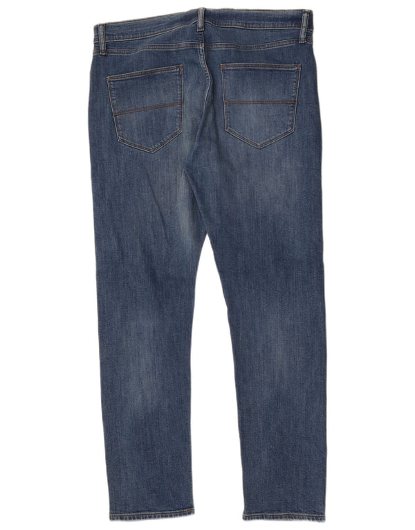 Marks & Spencer Vaqueros ajustados para hombre W34 L31 Algodón azul