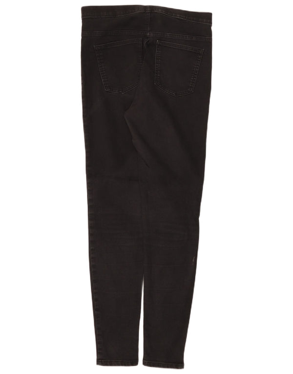 Marks & Spencer Vaqueros ajustados Jegging para mujer UK 12 Medium W30 L29 Negro