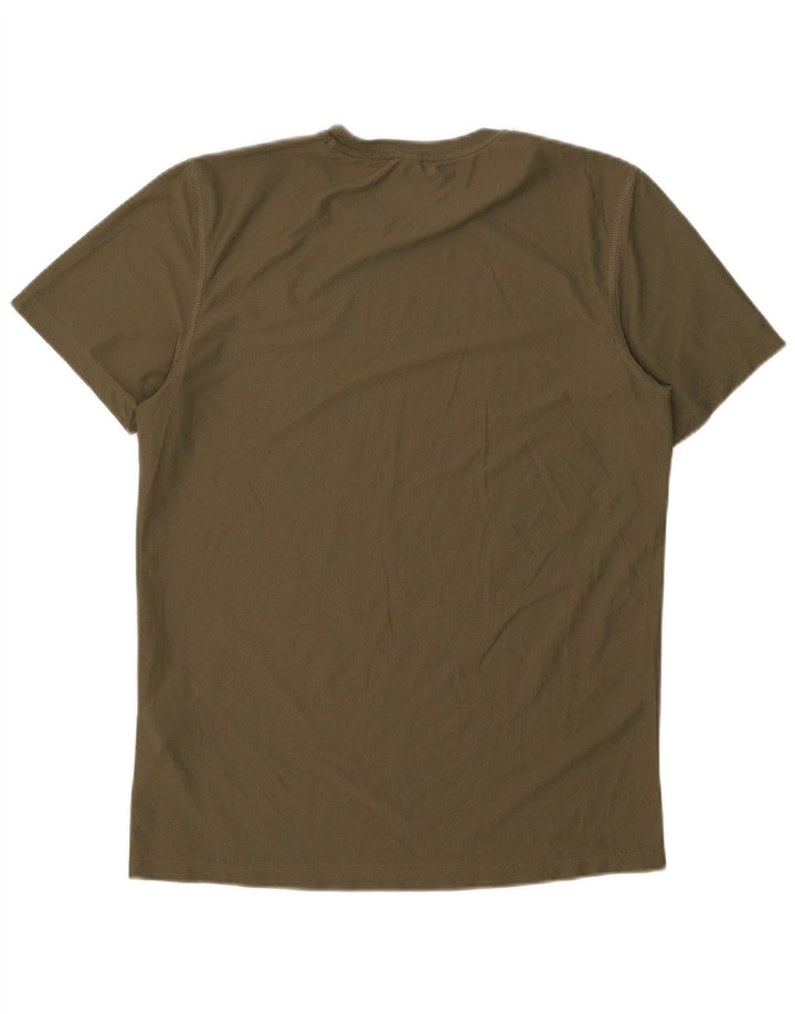 Adidas Hombre Camiseta Top Small Caqui Poliéster