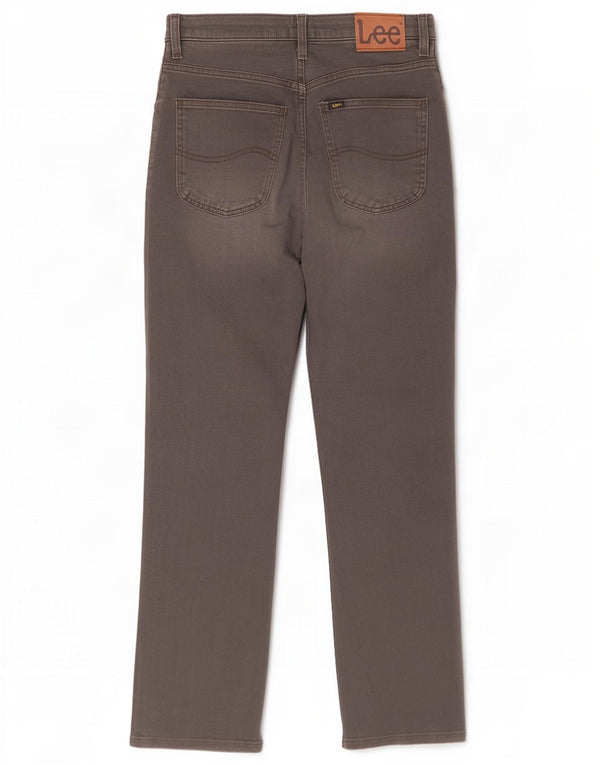 Lee Mens Brooklyn Pantalones Casuales Rectos W32 L32 Algodón Gris