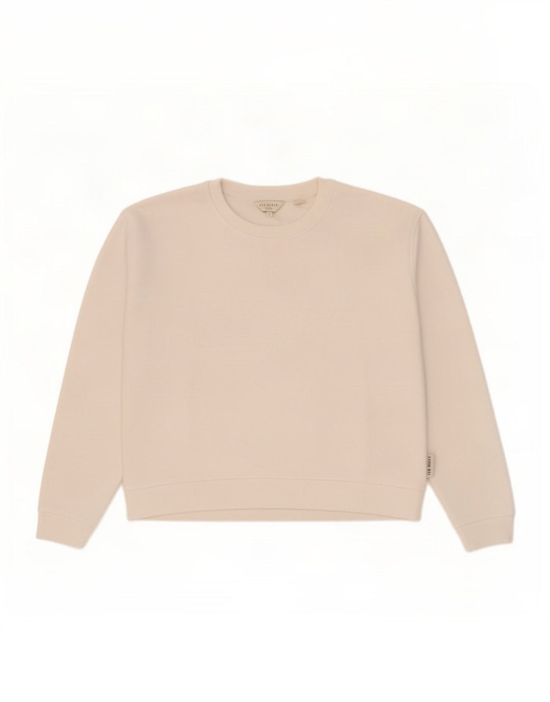 Ted Baker - Sudadera extragrande para mujer, talla 2, poliéster blanco pequeño