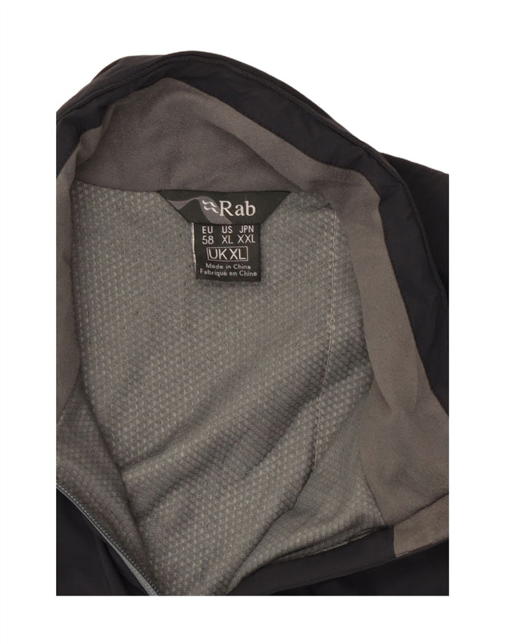 Rab Chaqueta De Chándal Sin Mangas Para Hombre XL Azul Marino Poliamida