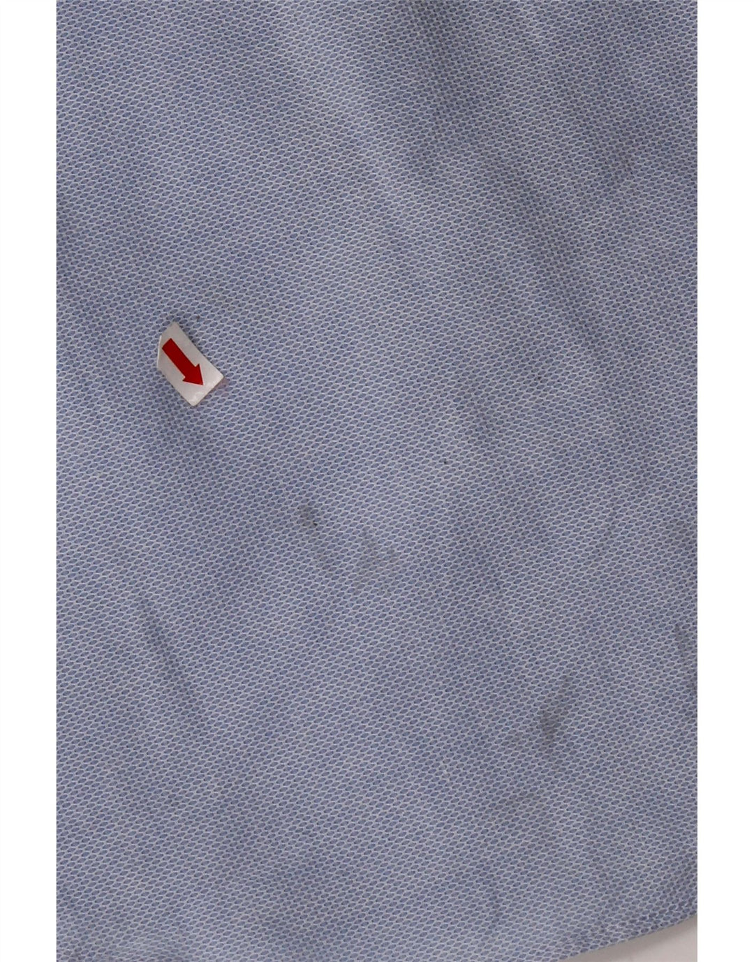 ZARA Hombre Camisa Slim Fit Grande Algodón Azul