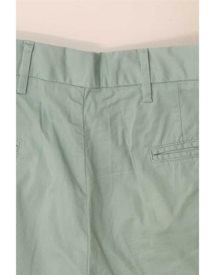 Hackett Hombre Chino Shorts Medium W33 Algodón Verde