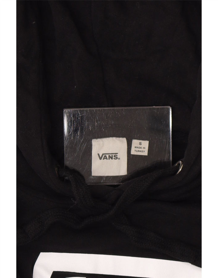Vans - Sudadera con capucha para mujer, diseño gráfico, talla 10, color negro