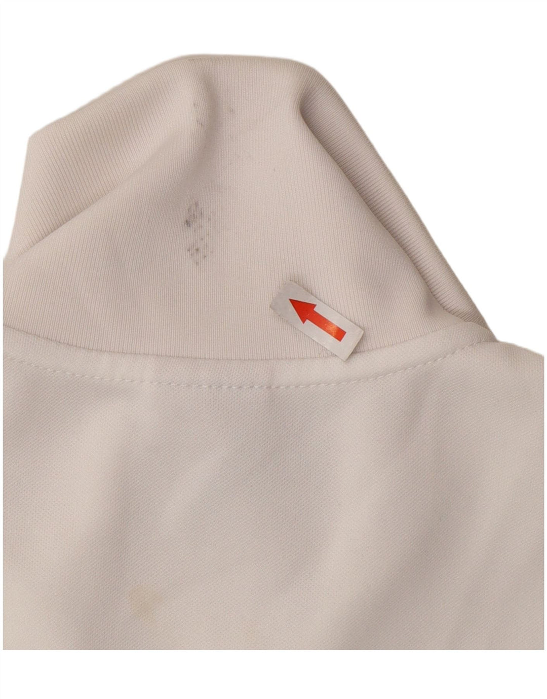 Nike - Chaqueta de chándal para mujer, talla 8/10, poliéster blanco pequeño