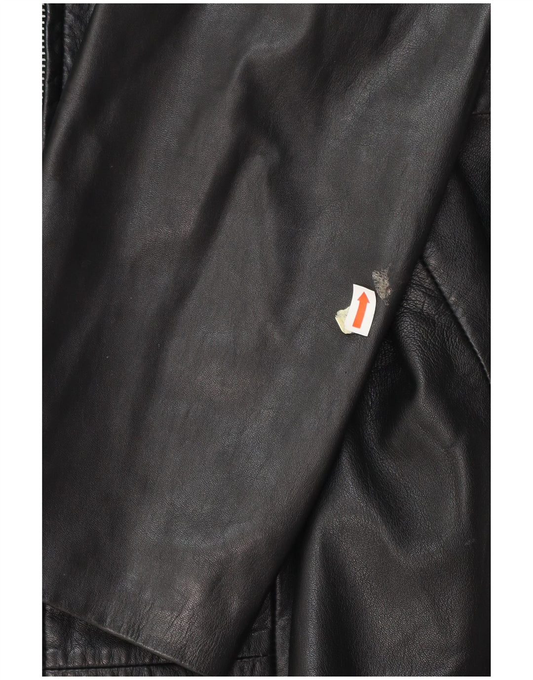 GERRY WEBER Abrigo de cuero para mujer Reino Unido 16 Cuero negro grande