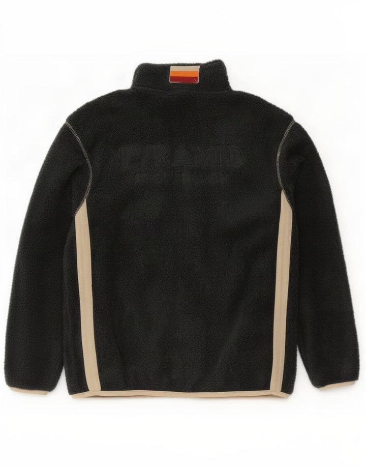 Pyramid Chaqueta polar para mujer UK 40 Grande Gris Colorblock Poliéster