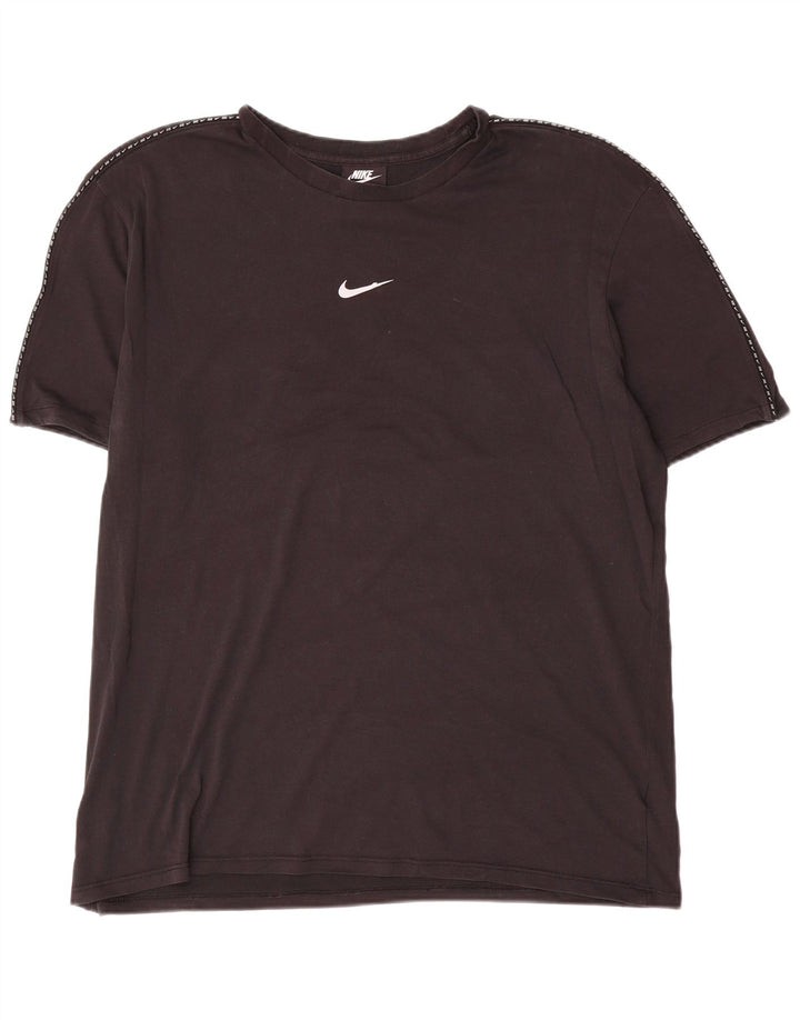 Camiseta Nike Hombre Top XL Algodón Negro