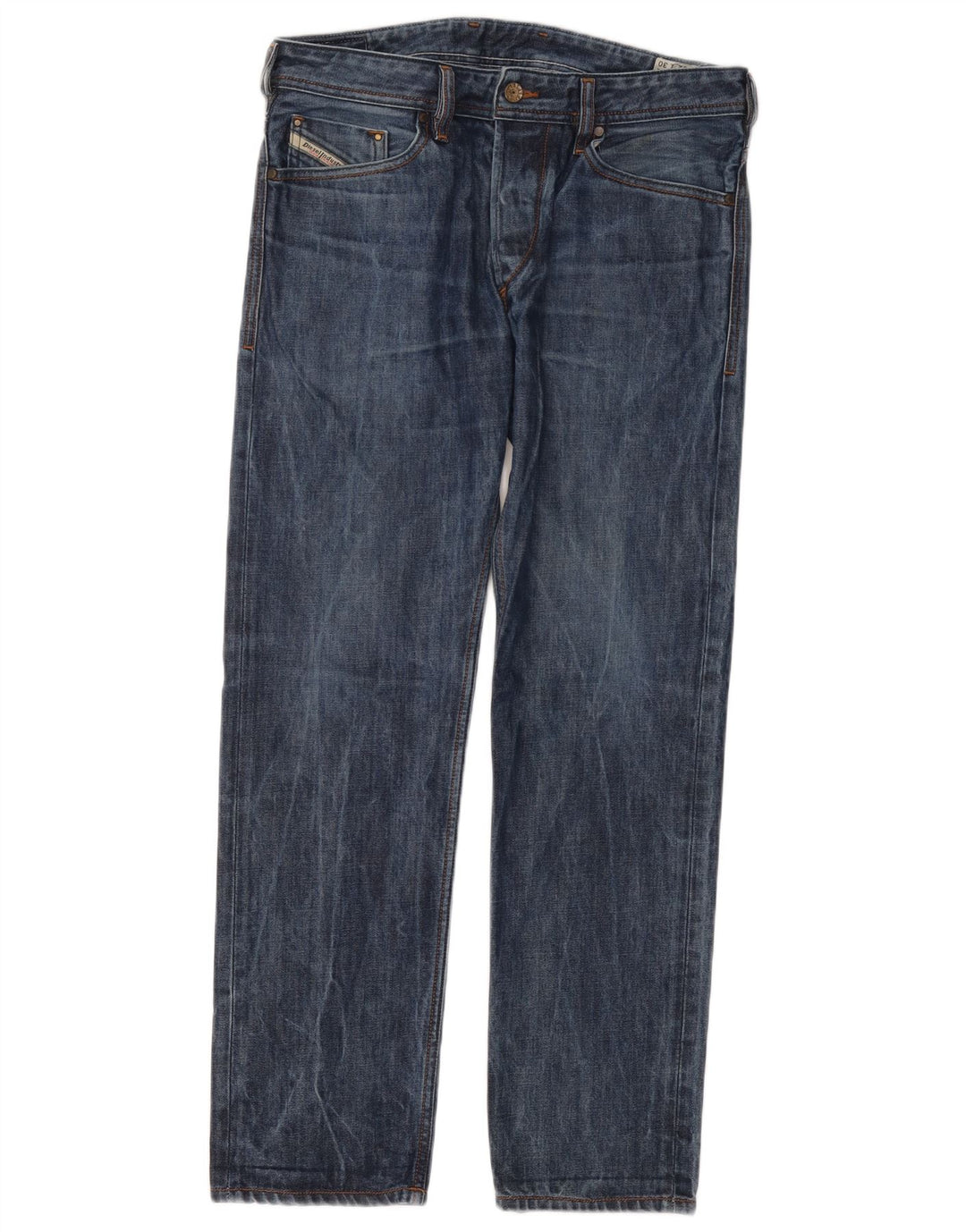 DIESEL Vaqueros Koolter Regular Slim Tapered para Hombre W32 L30 Algodón Azul