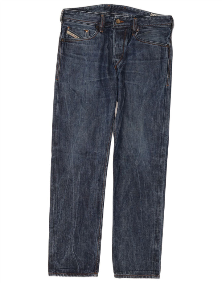 DIESEL Vaqueros Koolter Regular Slim Tapered para Hombre W32 L30 Algodón Azul
