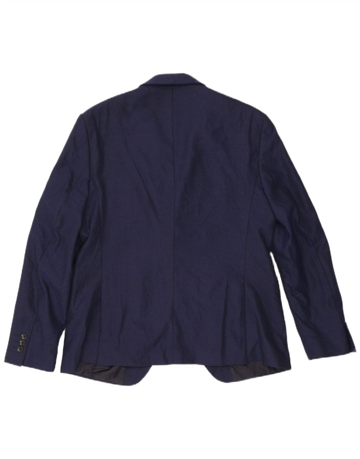 Zara Chaqueta Blazer De 1 Botón Para Hombre EU 54 XL Azul Marino