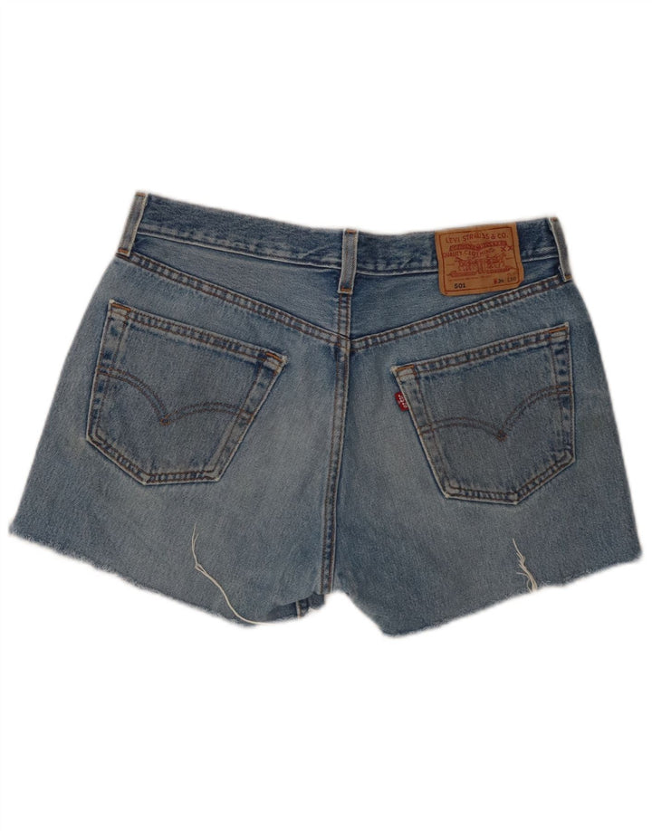 Levi's Mens 501 pantalones cortos de mezclilla W34 grande azul