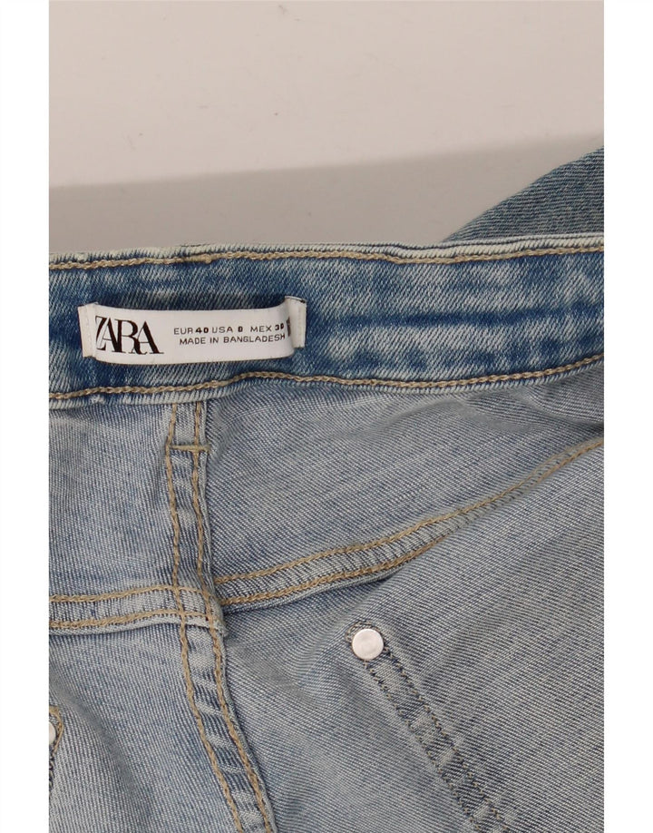Zara Vaqueros Pitillo Mujer EU 40 Mediano W30 L28 Azul