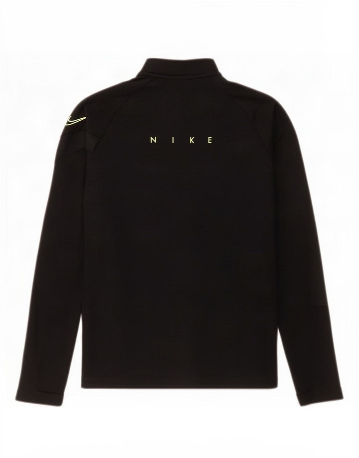 Nike Dri Fit Graphic Pullover Chándal para niños 10-11 años Mediano Negro