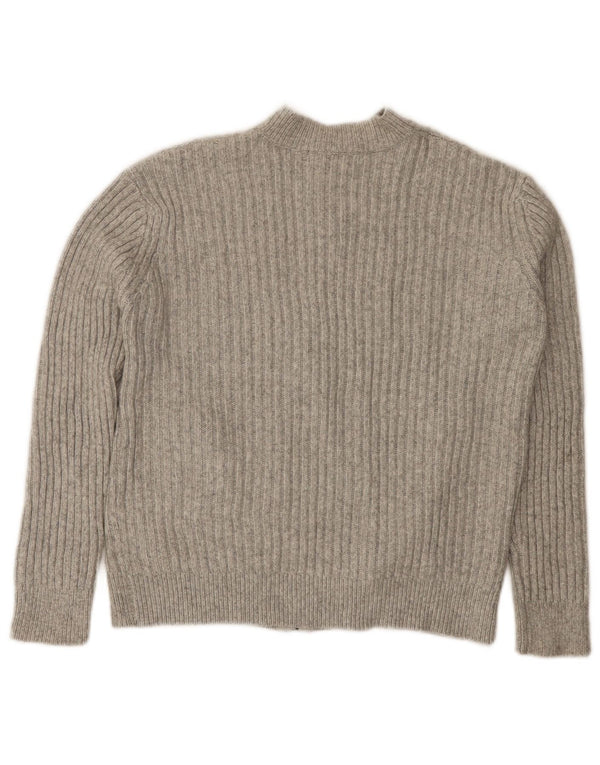 Marks & Spencer - Cárdigan para mujer, talla 10, poliéster gris pequeño