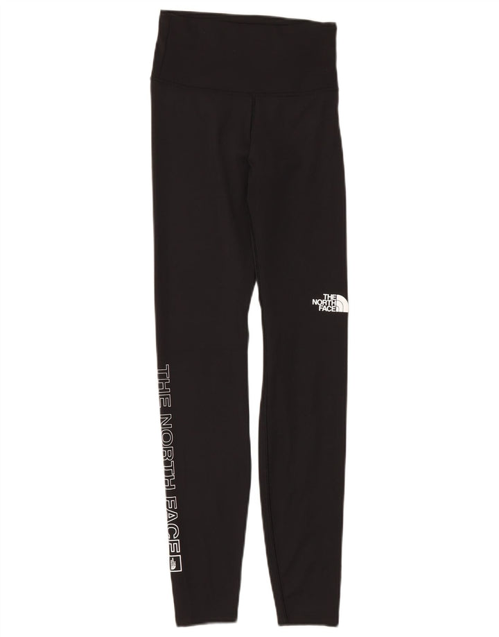 The North Face Leggings gráficos para mujer UK 10 Small Poliéster negro