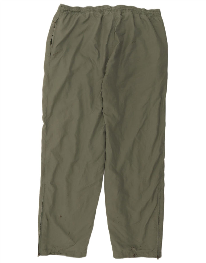 Adidas - Pantalón de chándal para hombre, talla 44/46, color caqui, poliéster