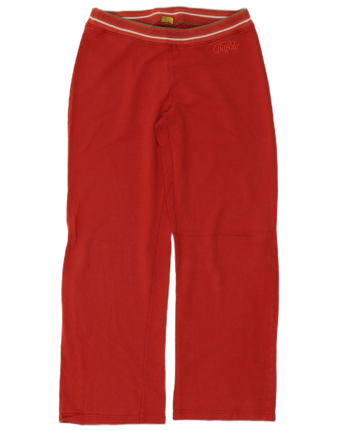 BUFFALO Pantalones de Chándal para Mujer UK 10/12 Algodón Naranja Mediano