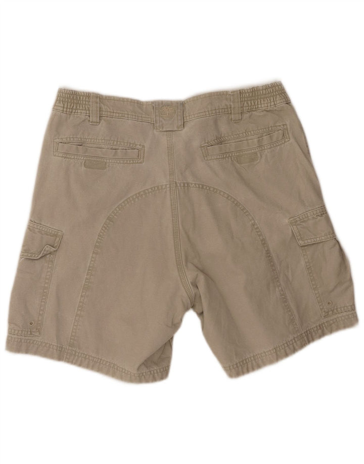 Timberland pantalones cortos cargo para hombre W34 algodón beige grande