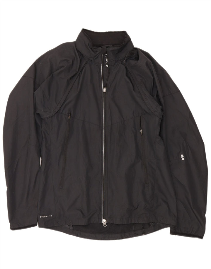 Nike Storm-Fit Chándal Top Chaqueta para Hombre UK 38/40 Mediano Negro Poliéster