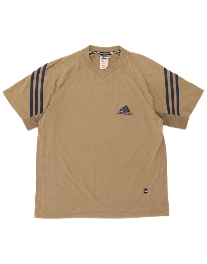 Camiseta Adidas Hombre Top Medium Khaki Algodón