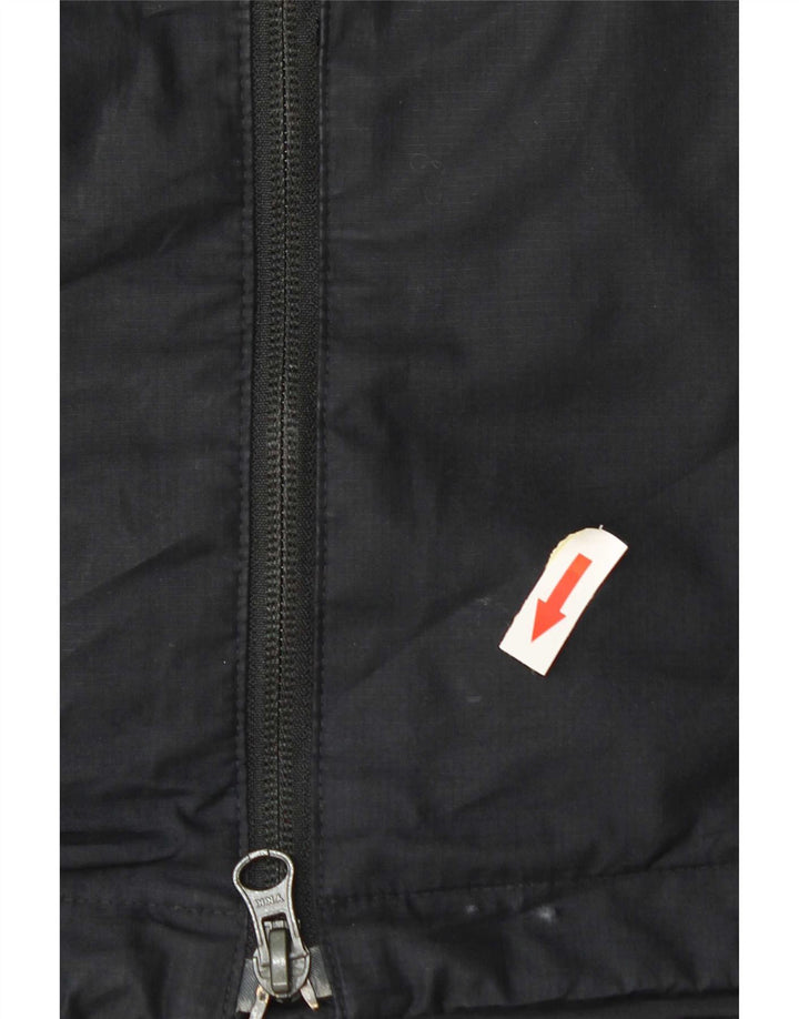 Nike Chaqueta impermeable con capucha para hombre UK 42 XL Gris Poliéster