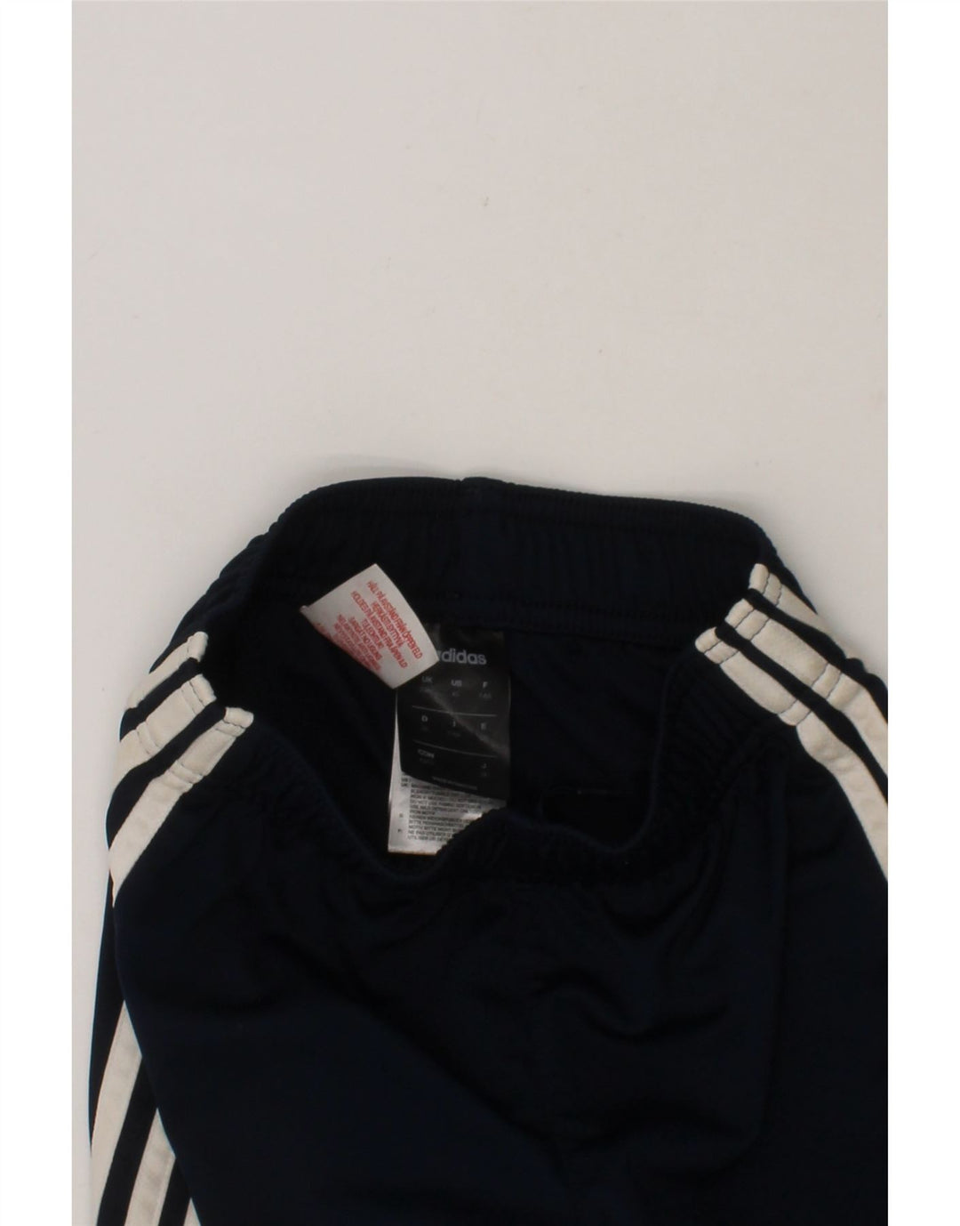 ADIDAS Boys Sport Shorts 7-8 Years Navy Blue Polyester Vintage Adidas and Second-Hand Adidas from Messina Hembry 