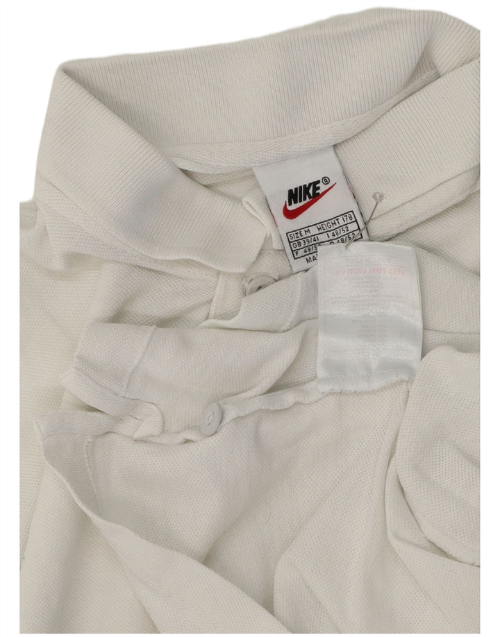 Polo Nike Hombre Algodón Blanco Mediano