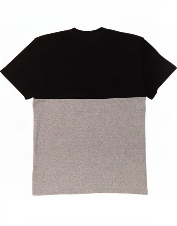 Vans Hombre Classic Fit Camiseta Top Medium Black Colorblock Algodón