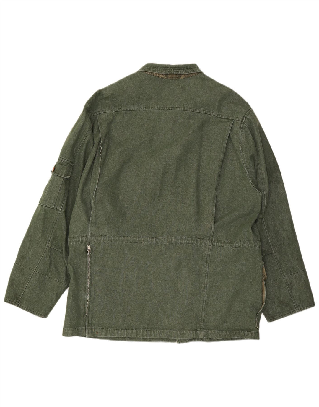 Rascher Chaqueta utilitaria para hombre EU 56 3XL Algodón verde
