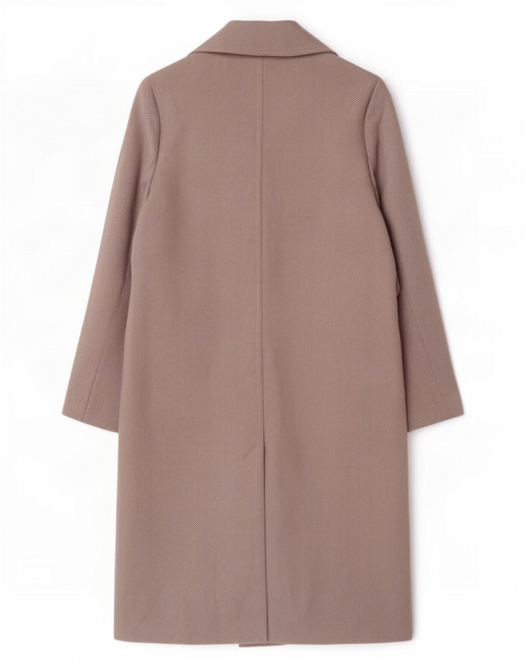 Marks & Spencer Abrigo para mujer UK 44 Grande Gris Espiga Poliéster