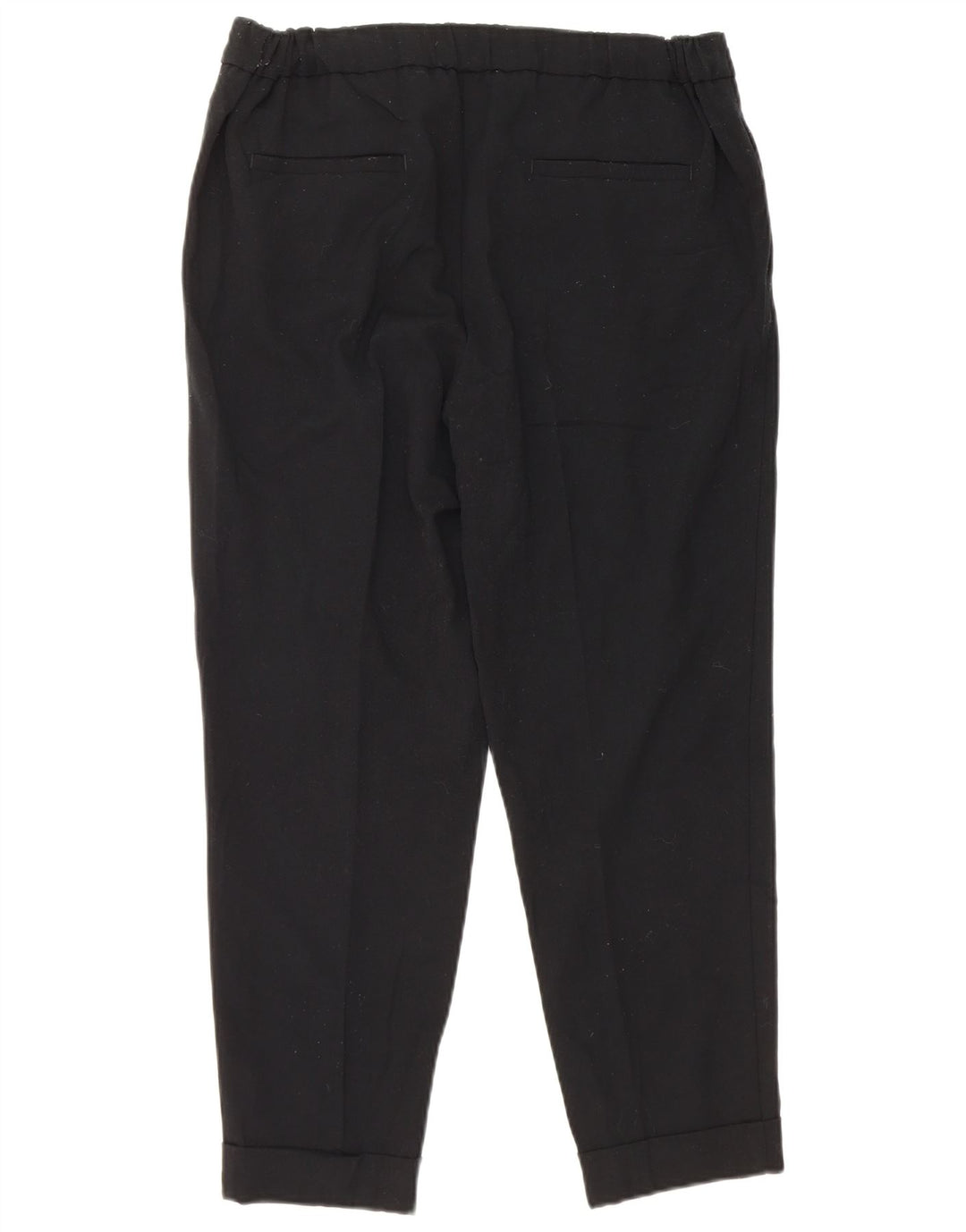 Marks & Spencer Pantalones cortos ajustados para mujer UK 12 Medium W30 L25 Negro