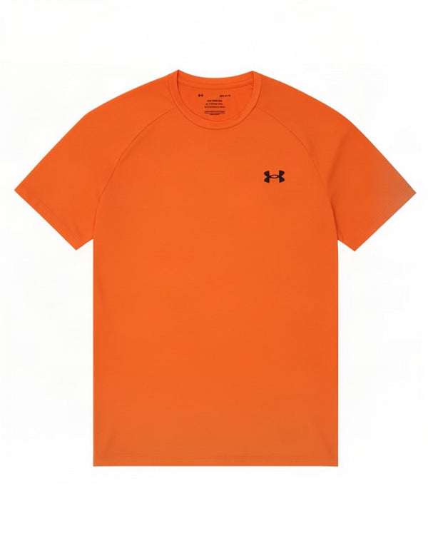 Camiseta Under Armour Hombre Top Medium Naranja Poliéster