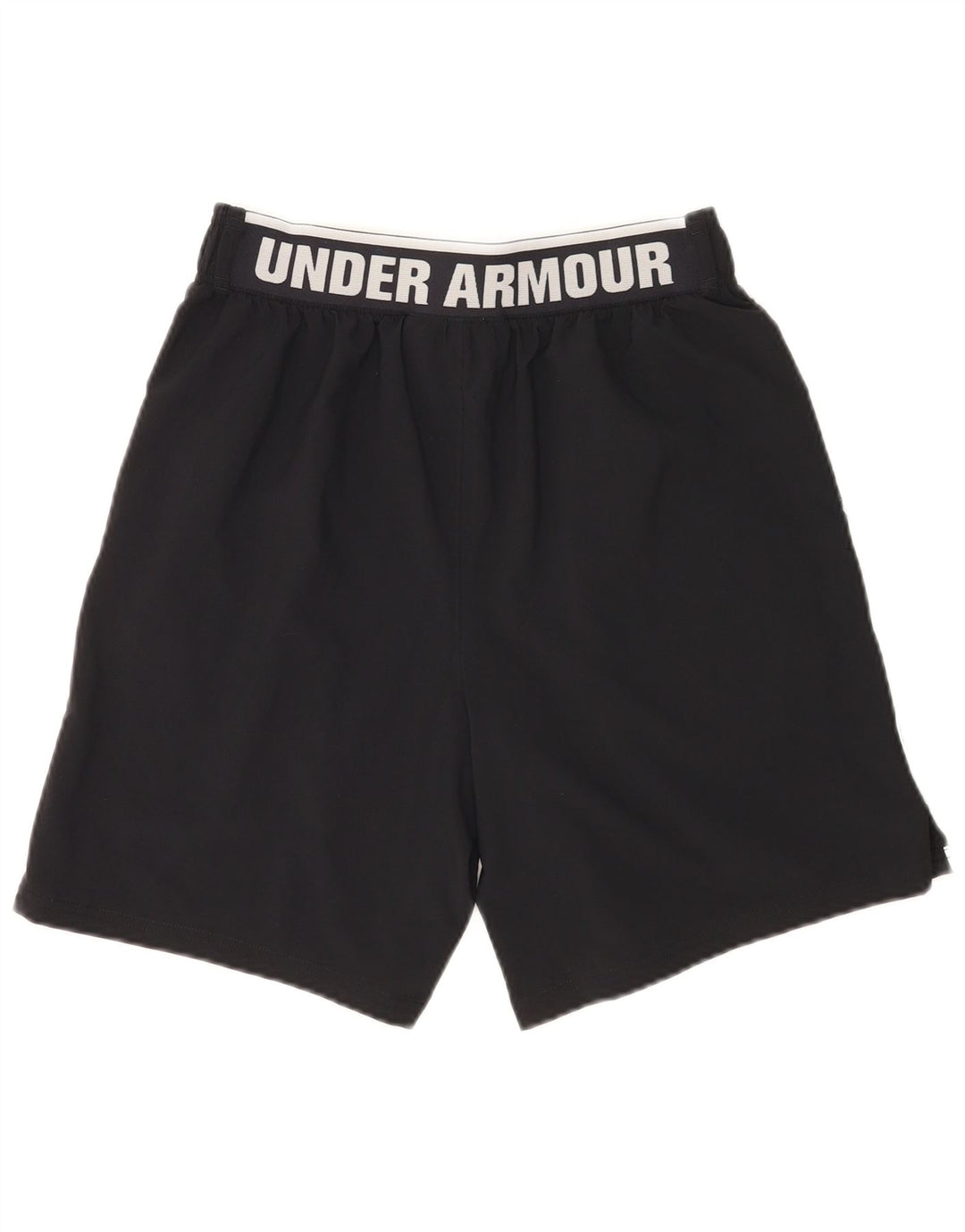 Under Armour Shorts deportivos con gráficos para hombre, color negro mediano