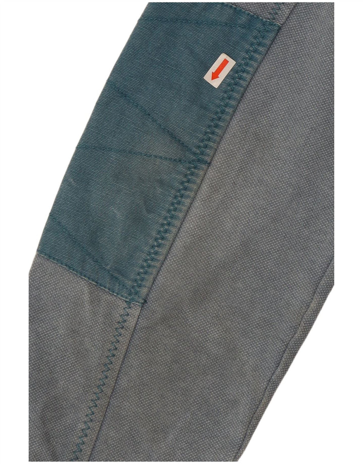 Sudadera con capucha y cuello con cremallera para hombre de Fat Face, jersey de algodón azul grande