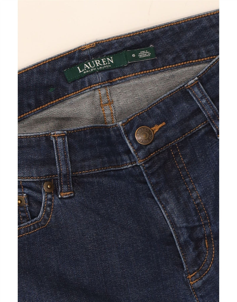 RALPH LAUREN Womens Slim Jeans US 6 Medium W32 L37 Blue Cotton Vintage Ralph Lauren and Second-Hand Ralph Lauren from Messina Hembry 