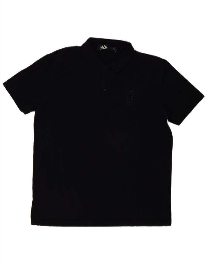 Karl Lagerfeld Polo Hombre XL Azul Marino