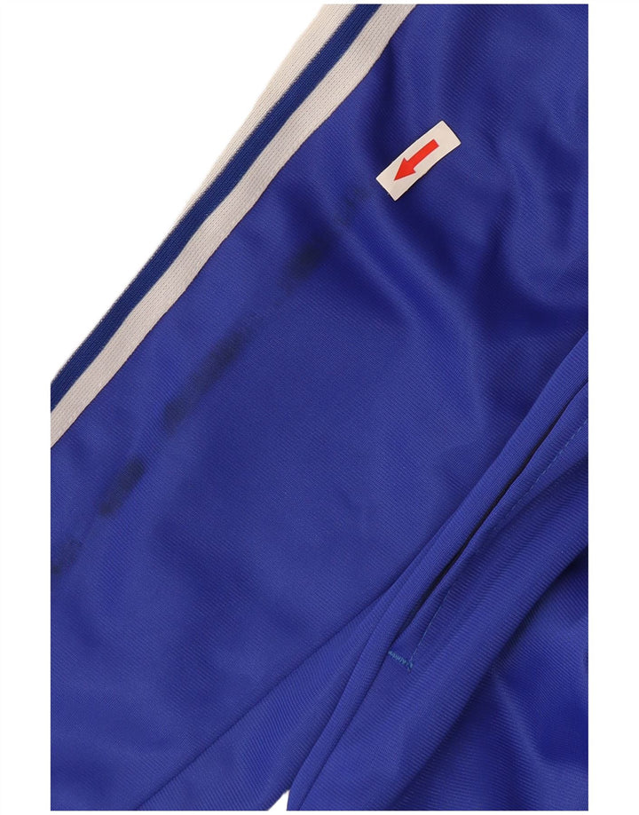 Adidas Hombre Chándal Top Chaqueta Grande Azul Poliéster