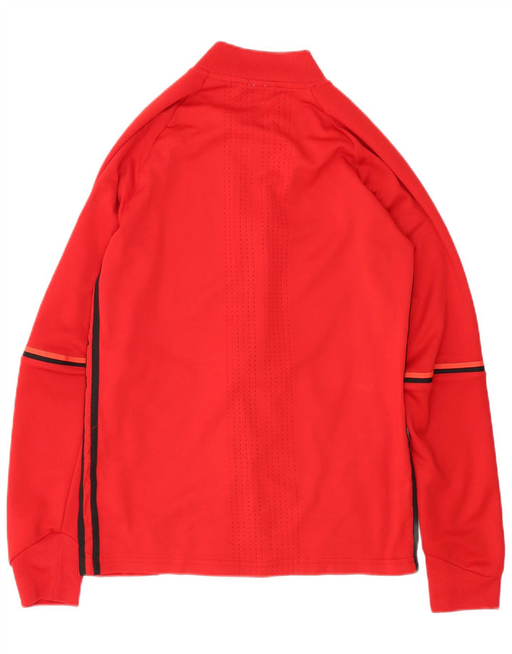 Adidas Mens Climacool Chándal Top Chaqueta Pequeña Poliéster Rojo