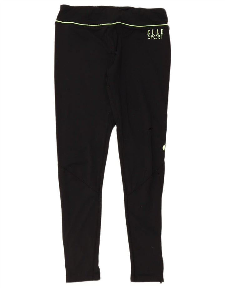 Leggings gráficos para mujer Elle Sport UK 44 Poliéster negro mediano