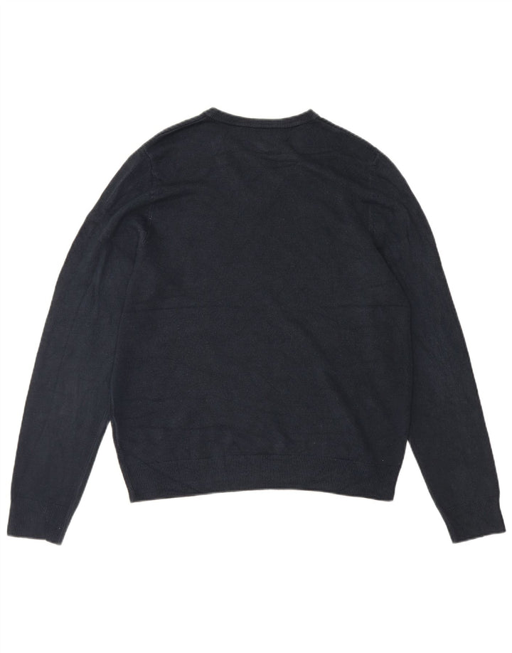 Marks & Spencer Suéter con Cuello en V para Hombre Grande Acrílico Azul Marino