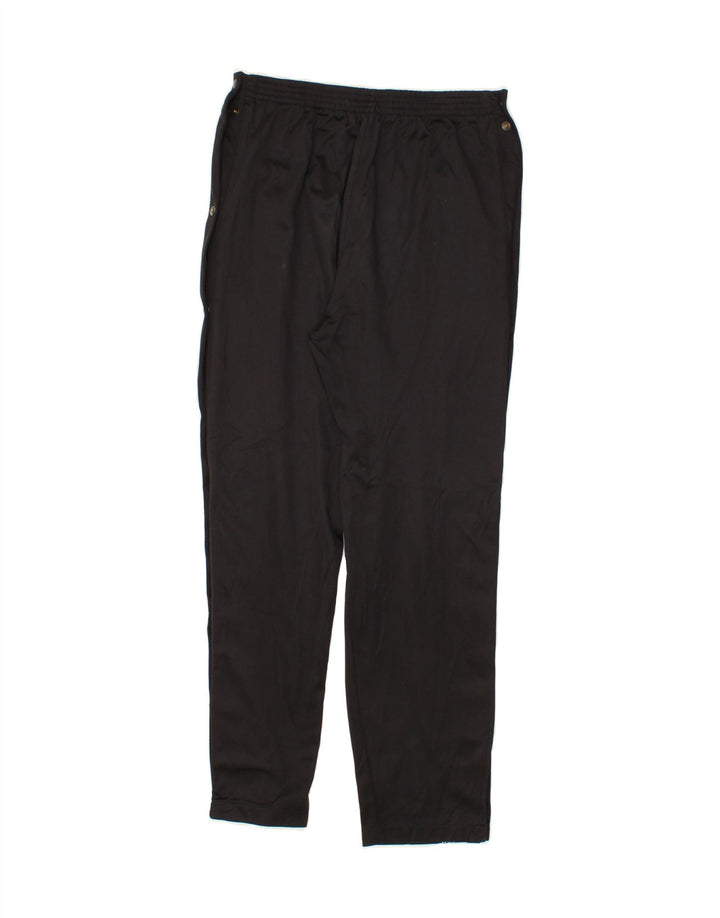 CHAMPION Mens Graphic Tracksuit Trousers Small Black Polyester Vintage Champion and Second-Hand Champion from Messina Hembry 