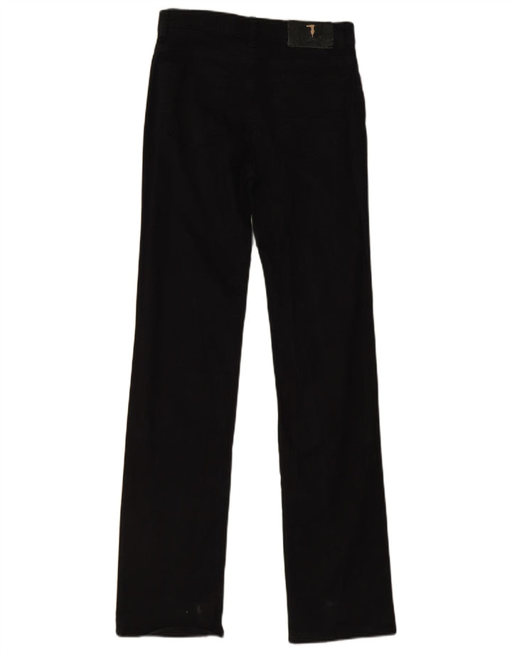 Vaqueros Trussardi Hombre Rectos W25 L32 Negro Algodón